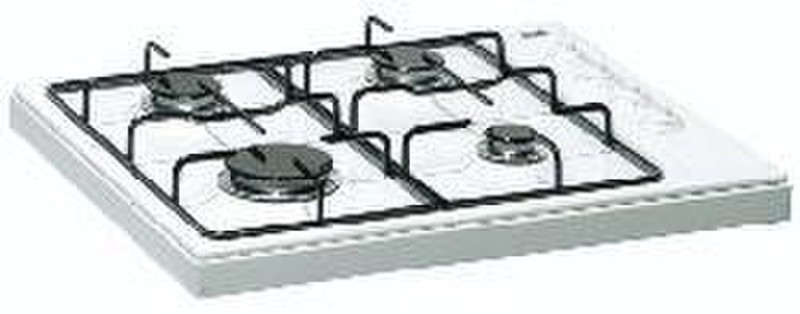 ETNA 1207HWT Gas cooker built-in Gas hob White