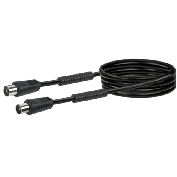 Schwaiger KVKF15 533 1.5м IEC IEC Черный коаксиальный кабель