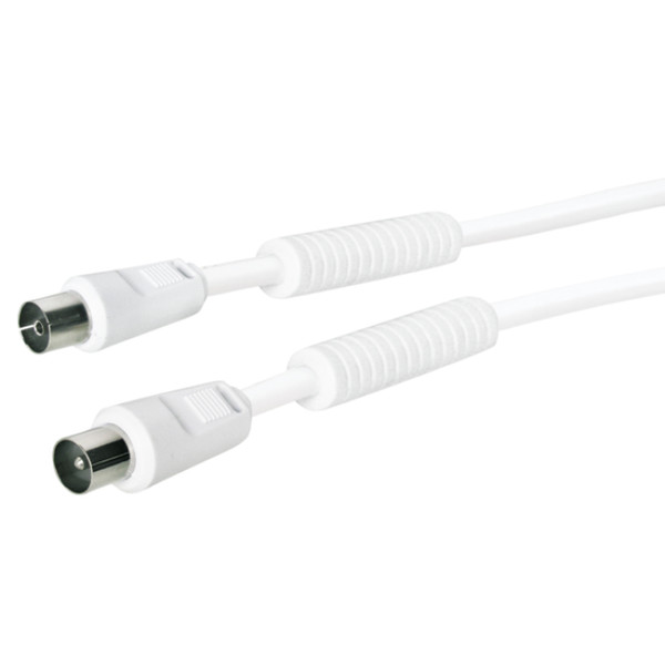 Schwaiger KVKF50 532 5m IEC IEC White coaxial cable
