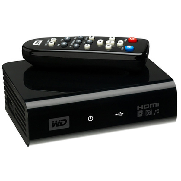 Western Digital WD TV HD Media Player Черный медиаплеер
