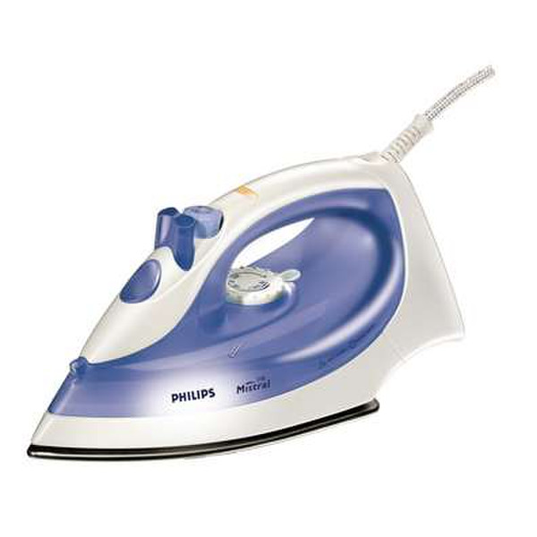 Philips Mistral GC2105 Steam iron Синий, Белый