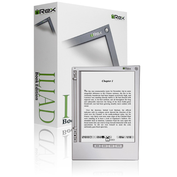 IREX Technologies the iLiad Book Edition 8.1Zoll Touchscreen Weiß eBook-Reader