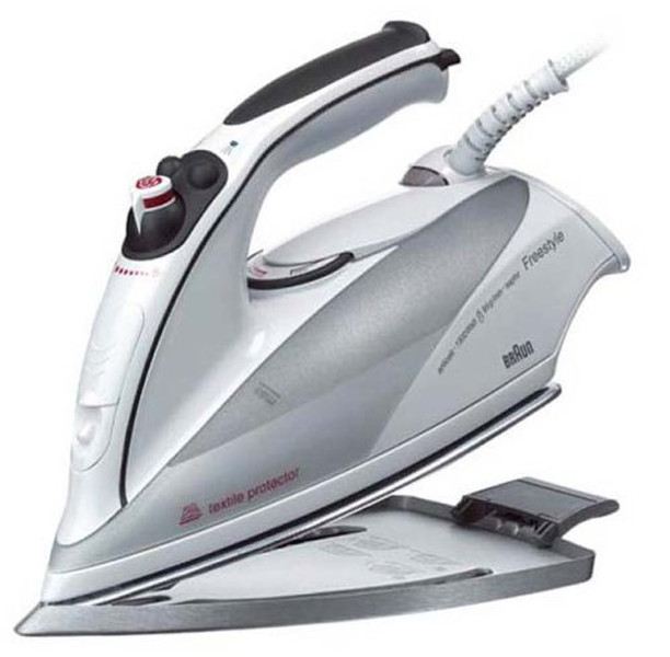 Braun FreeStyle Saphir Textile Protector SI 6590 Steam iron Grey,White