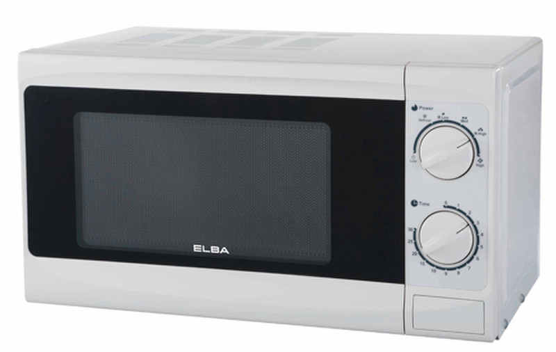 Elba EMO-A2071(WH) Solo microwave Countertop 20L 1200W White microwave