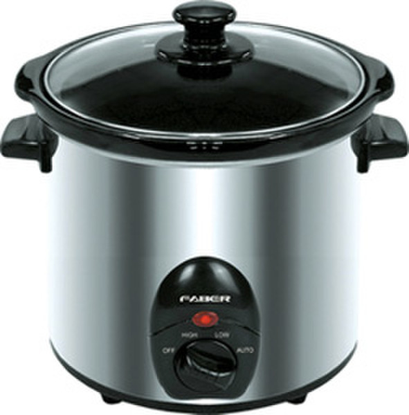 Faber Appliances FSC 530 SS 3L Black,Stainless steel slow cooker