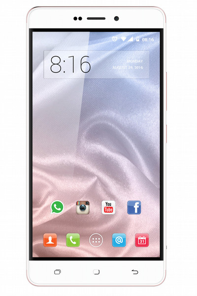 Hisense E76 Dual SIM 4G 32GB Rosa-Goldfarben, Weiß Smartphone