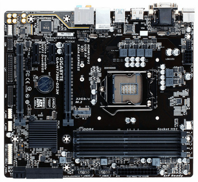 Gigabyte GA-H170M-DS3H