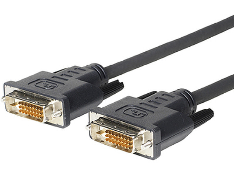 VivoLink PRODVIS1.5 1.5м DVI-D DVI-D Черный DVI кабель