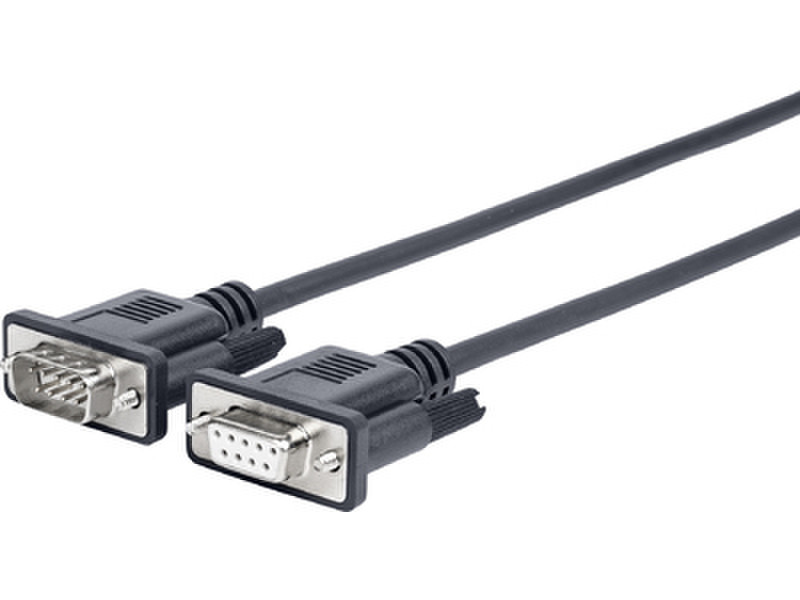 VivoLink PRORS5 5m RS-232 RS-232 Black serial cable