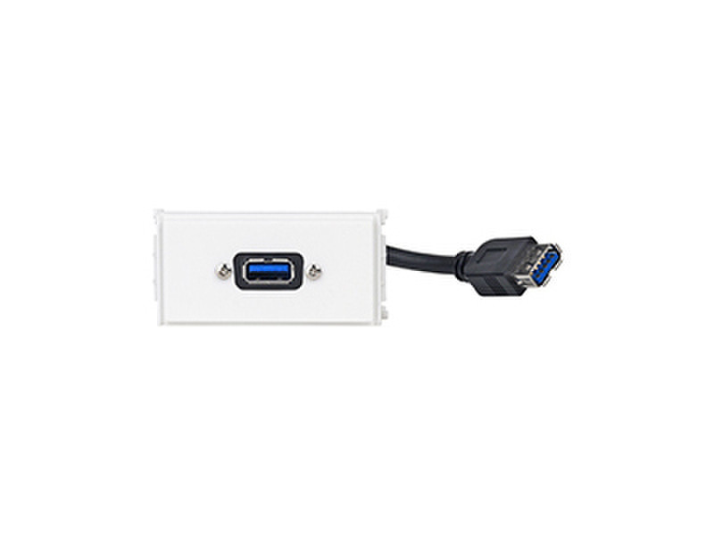 VivoLink WI221279 USB White socket-outlet