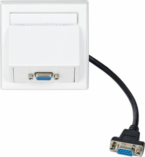 VivoLink WI221290 VGA White socket-outlet