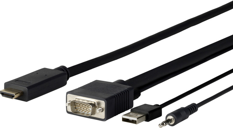 VivoLink Pro VGA + Audio to HDMI 5M