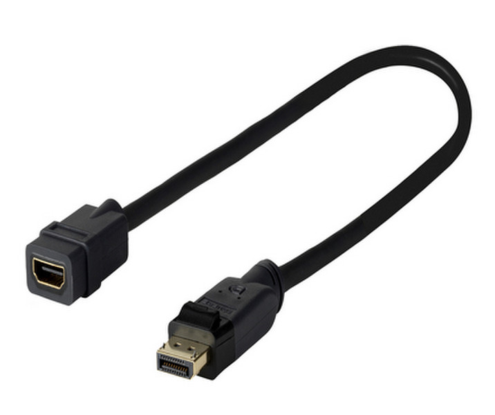 VivoLink PRODPADAPHDMI DisplayPort HDMI Schwarz Videokabel-Adapter