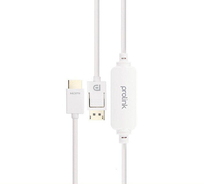 PROLINK MP306 DispllayPort Weiß Kabelschnittstellen-/adapter