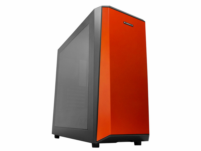 Raidmax Delta Midi-Tower Black,Orange computer case