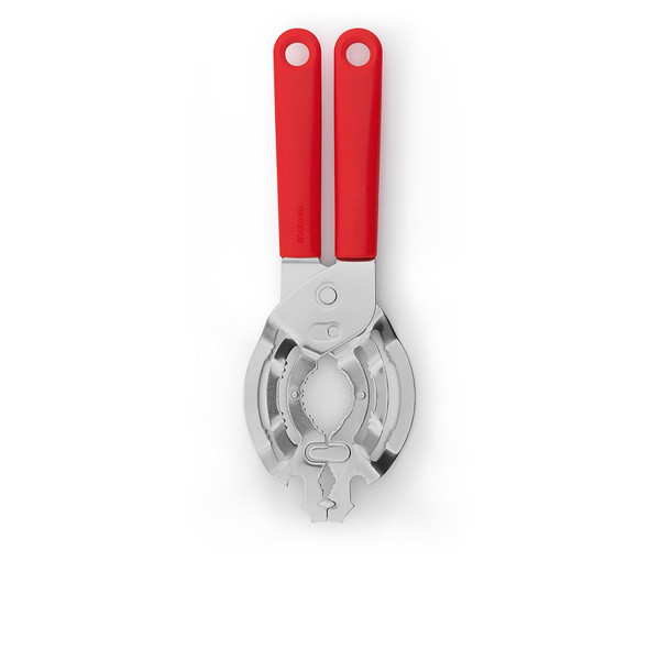 Brabantia 106583 Mechanical tin opener Red,Stainless steel