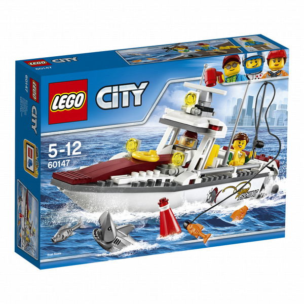 LEGO City Fishing Boat building set