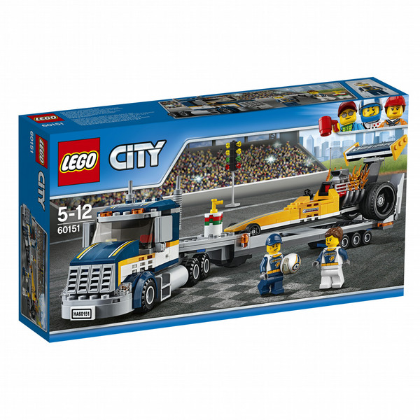 LEGO City Dragster Transporter building set