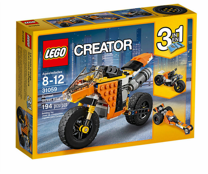 LEGO Creator Sunset Street Bike building set