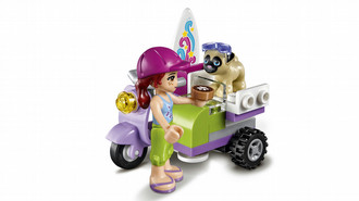 lego friends mia's beach scooter