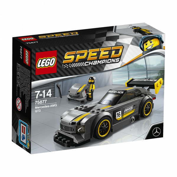 LEGO Speed Champions Mercedes-AMG GT3 196шт строительный конструктор