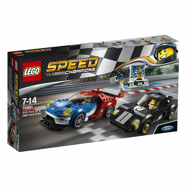 LEGO Speed Champions 2016 Ford GT & 1966 Ford GT40 366pc(s) building set