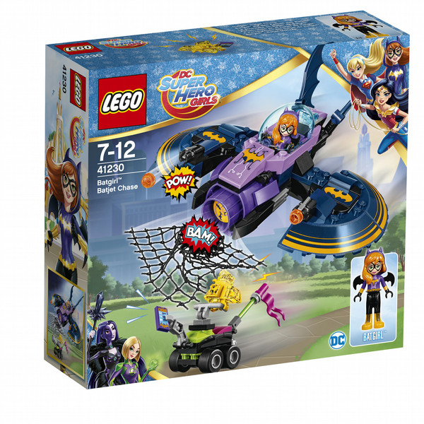 LEGO DC Comics Super Heroes Batgirl Batjet Chase building set