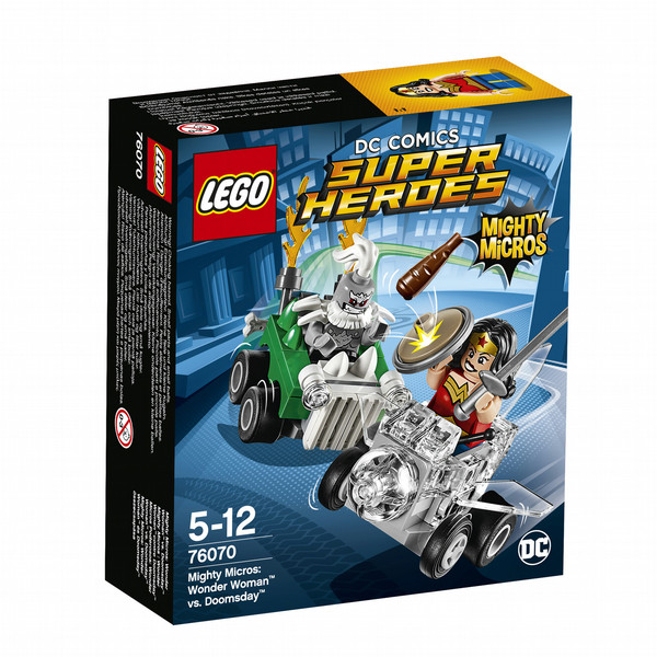 LEGO DC Comics Super Heroes Mighty Micros: Wonder Woman vs. Doomsday 85pc(s) building set
