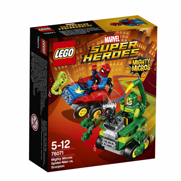 LEGO Marvel Super Heroes Mighty Micros: Spider-Man vs. Scorpion 79pc(s) building set