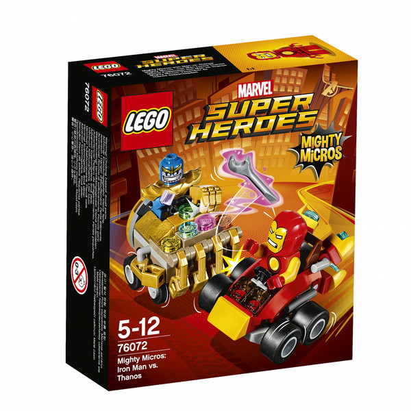 LEGO Marvel Super Heroes Mighty Micros: Iron Man vs. Thanos building set