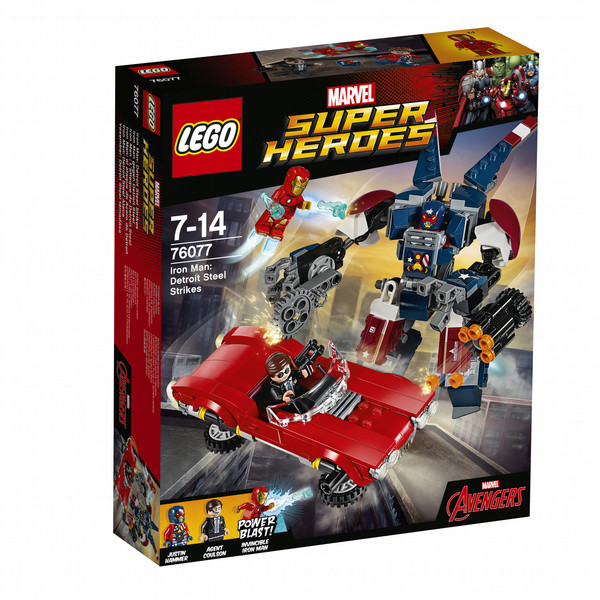 LEGO Marvel Super Heroes Iron Man: Detroit Steel Strikes building set