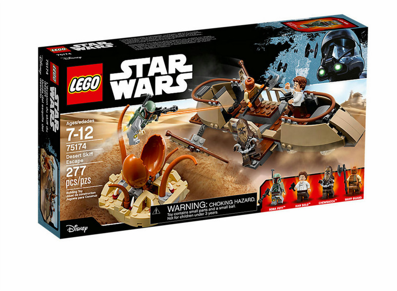 LEGO Star Wars Desert Skiff Escape building set