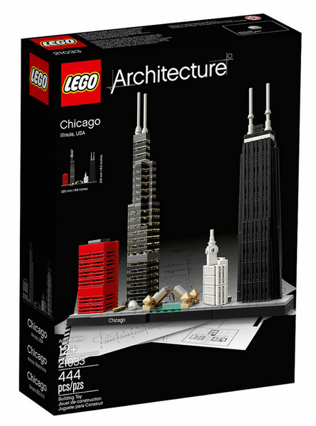 LEGO Architecture Chicago 444pc(s) building set