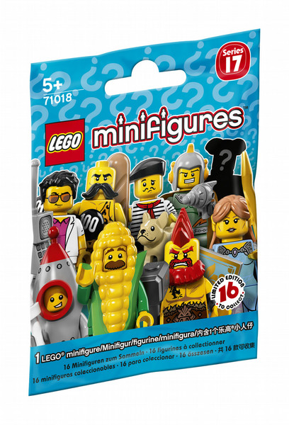 LEGO Minifigures Series 17 99шт Разноцветный фигурка для конструкторов