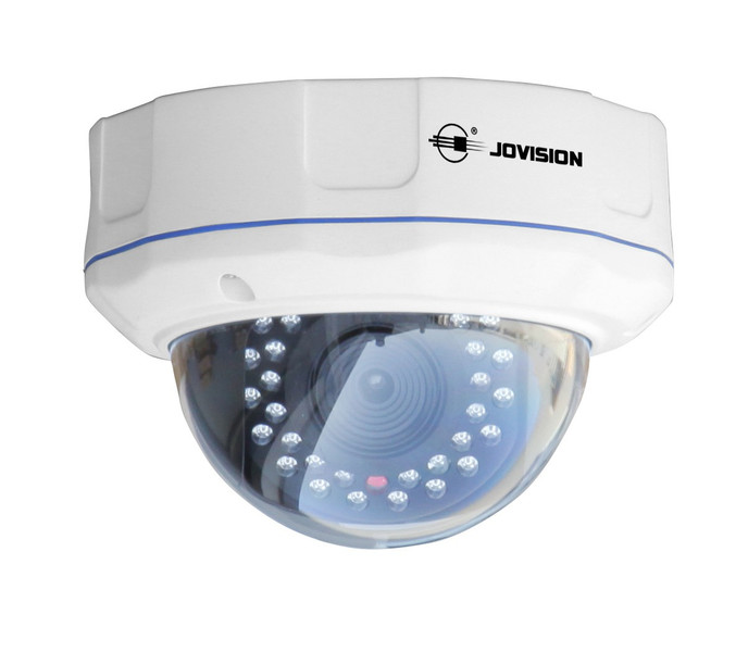 Jovision JVS-N5DL-DC-POE IP В помещении и на открытом воздухе Dome Белый камера видеонаблюдения