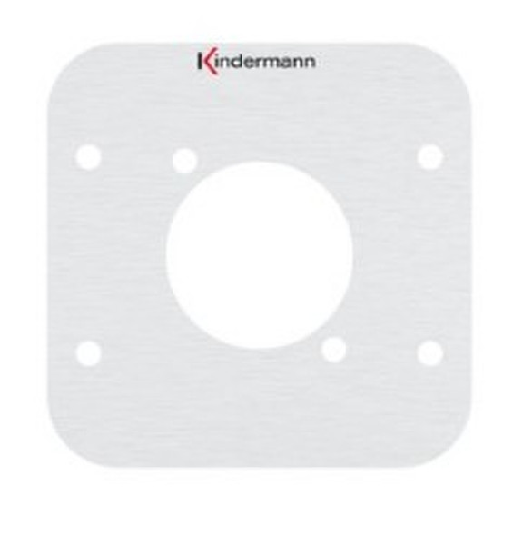 Kindermann 7441412020 Aluminium switch plate/outlet cover