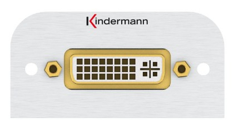 Kindermann 7441000580 DVI-D HDMI Aluminium Videokabel-Adapter