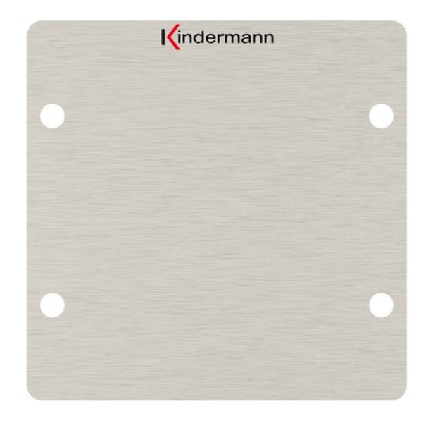 Kindermann 7451000500 Stainless steel switch plate/outlet cover