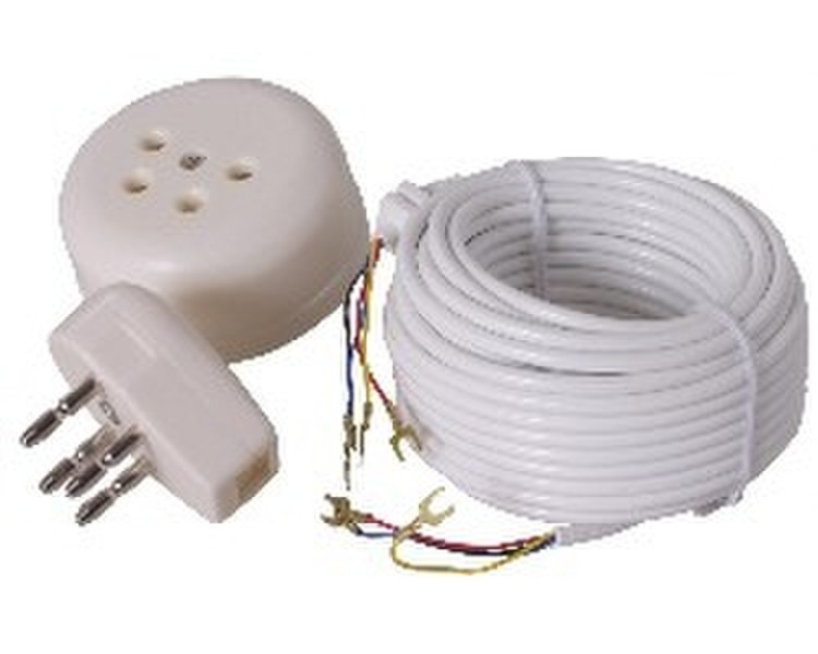 Profoon AS-10R 10m White telephony cable