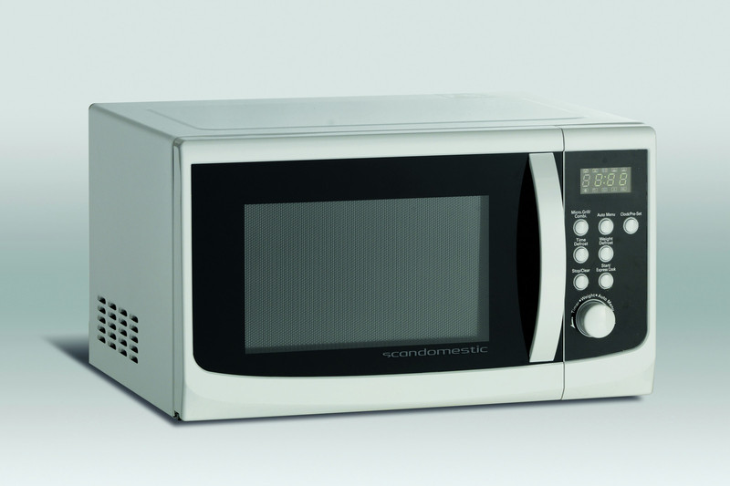 ScanDomestic MIG 2301 Комбинированная микроволновая печь Настольный 23л 800Вт Белый микроволновая печь