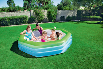 octagon inflatable pool