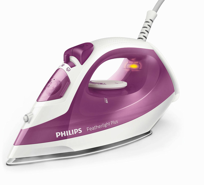 Philips GC1424/30 Steam iron 1400W Purple,White iron