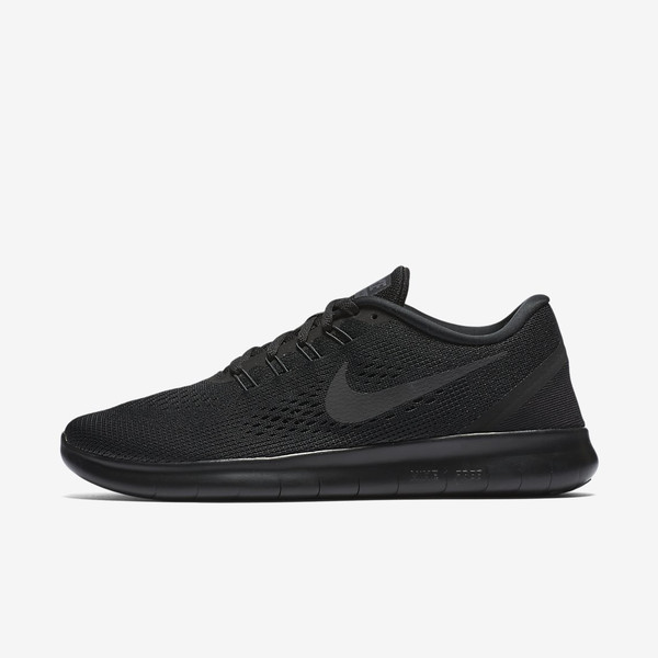 Nike Free RN Для взрослых Женский Антрацитовый, Черный 40.5 кроссовки