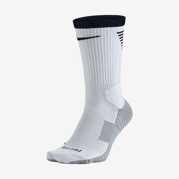 Nike Dry Squad Grey,White Unisex S Classic socks