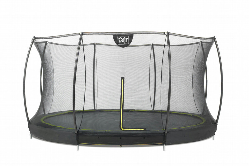 EXIT Silhouette Ground Trampoline + Safety Net