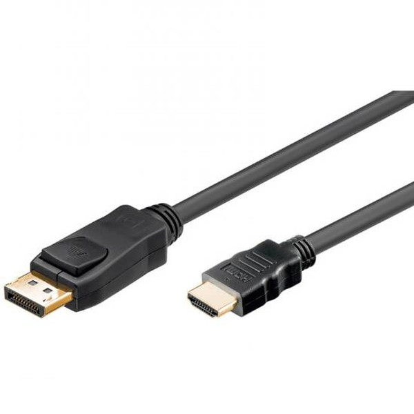 Link Accessori W51957 2м DisplayPort HDMI Черный адаптер для видео кабеля