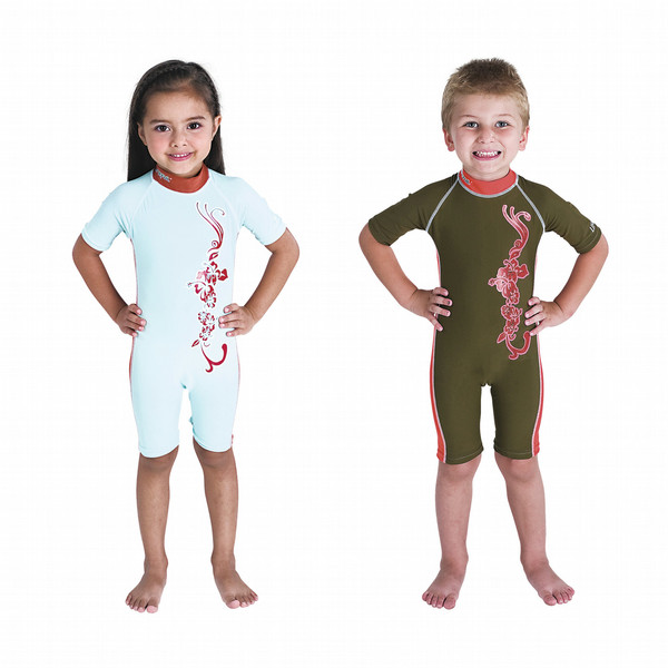 Bestway 20038 Мальчик / Девочка Sunsuit swimwear Серый, Белый купальный костюм для детей