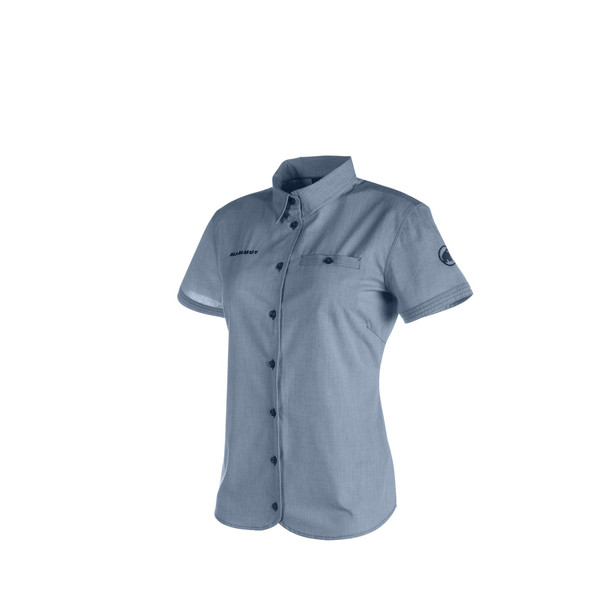 Mammut Trovat Shirt XL Short sleeve Cotton,Polyester Blue