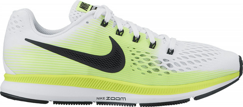 Nike Air Zoom Pegasus 34 Для взрослых Женский Зеленый, Белый, Желтый 36.5 кроссовки