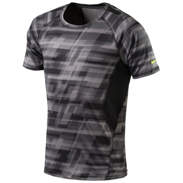 ENERGETICS Francis X T-shirt XS Short sleeve Crew neck Elastane,Polyester Grey